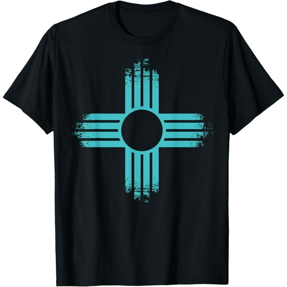 Vintage New Mexico Zia Symbol NM State T-Shirt