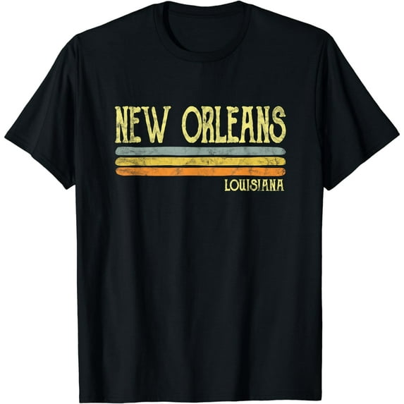 Vintage New Orleans Louisiana La T-shirt Love Gift Souvenir