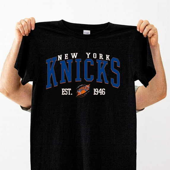 Vintage New York Basketball Hoops Fan Retro Graphic Unisex T-Shirt