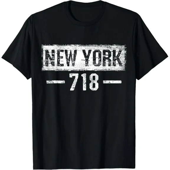 Vintage New York City 718 Area Code Ny Shirt Nyc T-Shirt Unisex S-5XL Hot Trending Shirt, Vintage Birthday Gift
