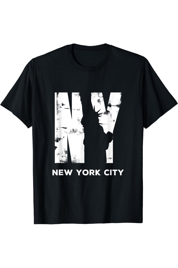 Vintage New York City NYC Statue Of Liberty T-Shirt