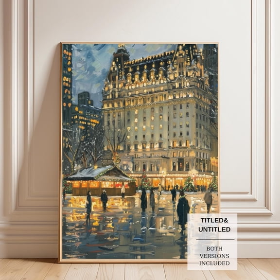 Vintage New York Magazine Cover Art Print June 16 1986 Winter Cityscape Poster Retrostreet Scene For Cozy Dorm Décor, Unframed Poster Size 8x12 F03.1.21l580