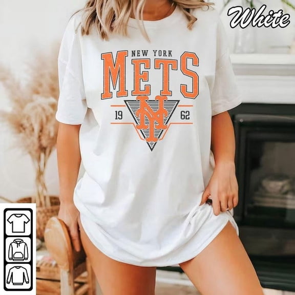 Vintage New York Mets T-shirt, New York Baseball Shirt, New York EST 1962 T-shirt, Vintage Baseball Fan Shirt