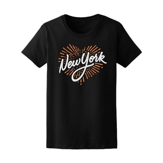 Vintage New York Tee Women's - Women T-Shirt, Small
