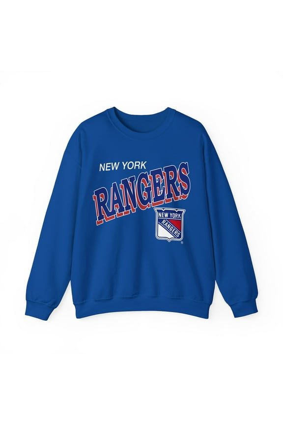 Vintage New York Unisex Sweatshirt, Rangers Hockey Tee, College Sweater, Hockey Fan Shirt, New York Hockey