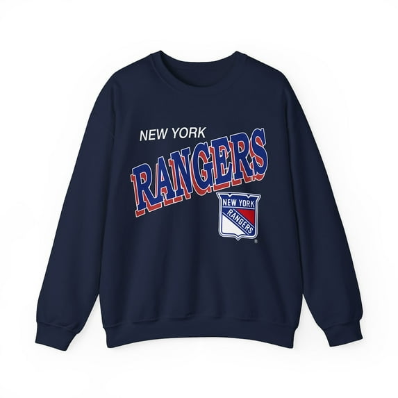 Vintage New York Unisex Sweatshirt, Rangers Hockey Tee, College Sweater, Hockey Fan Shirt, New York Hockey