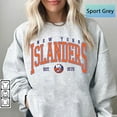 thumbnail image 1 of Vintage New York hockey shirt, New York Hockey Crewneck, Islanders Hockey sweater, Hockey Fan gift,Sand Color,Size XL, 1 of 5
