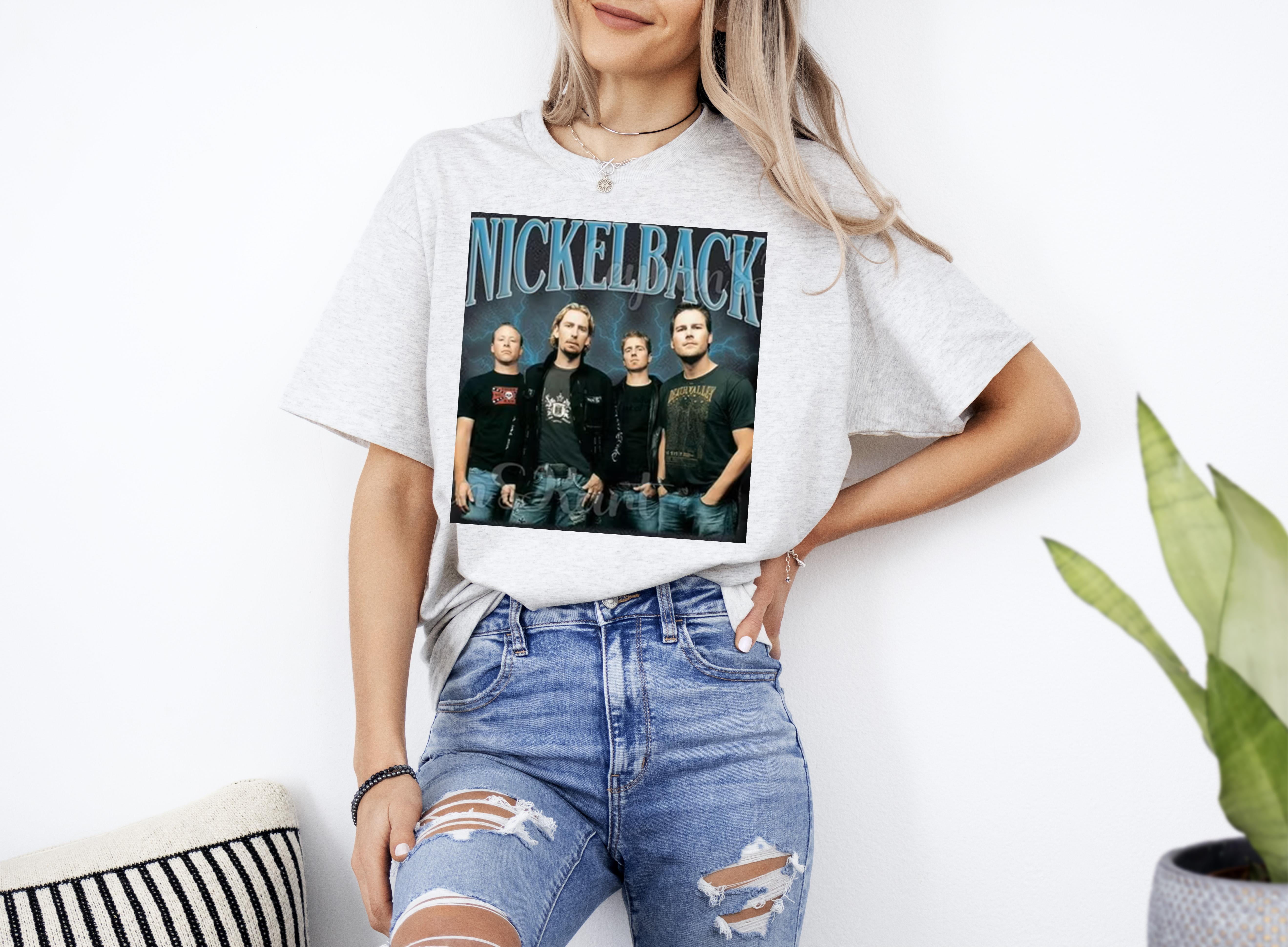 Vintage Nickelback Shirt Limited Nickelback Retro 90 S Vintage T Shirt Walmart