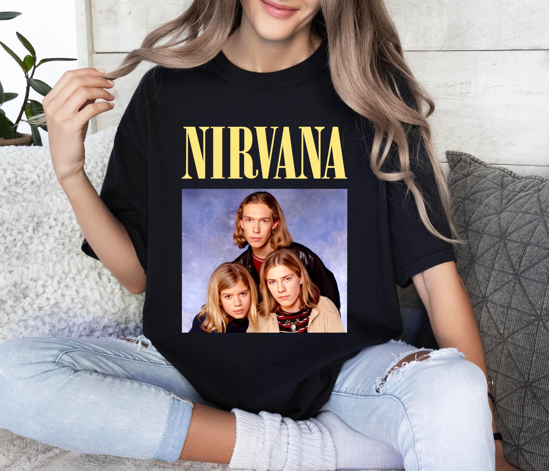 Vintage Nirvana Hanson Shirt, Nirvana Brother Face Crewneck, Nirvana ...