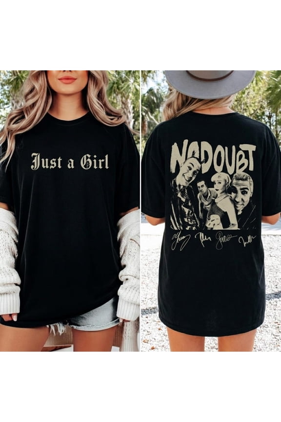 Vintage No Doubt Band T-Shirt, Retro 90s Rock Tee, No Doubt Music Fan Shirt, Gift For Fans