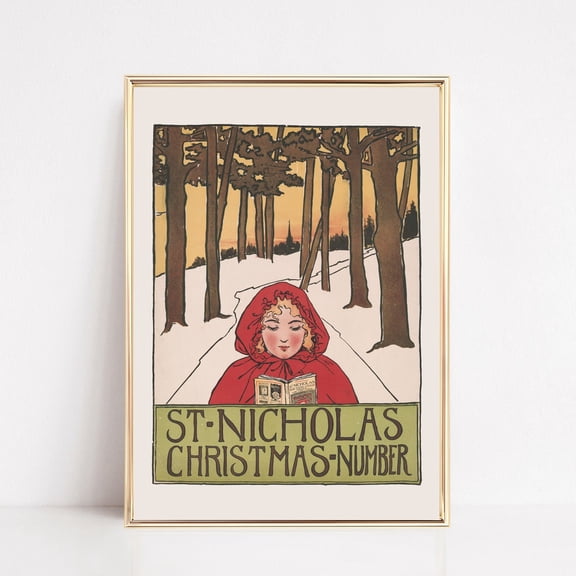 Vintage Noel Print, Festive Decor, Retro Noel Decor, Kitschy Noel Art, Vintage Wall Art Print, Art UNFRAMED PAPER POSTER, Home Decor, Vintage Gift, Living Room Dercor