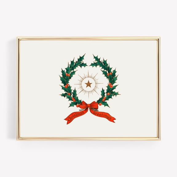 Vintage Noel Print, Festive Decor, Retro Noel Decor, Kitschy Noel Art, Vintage Wall Art Print, Art UNFRAMED PAPER POSTER, Home Decor, Vintage Gift, Living Room Dercor