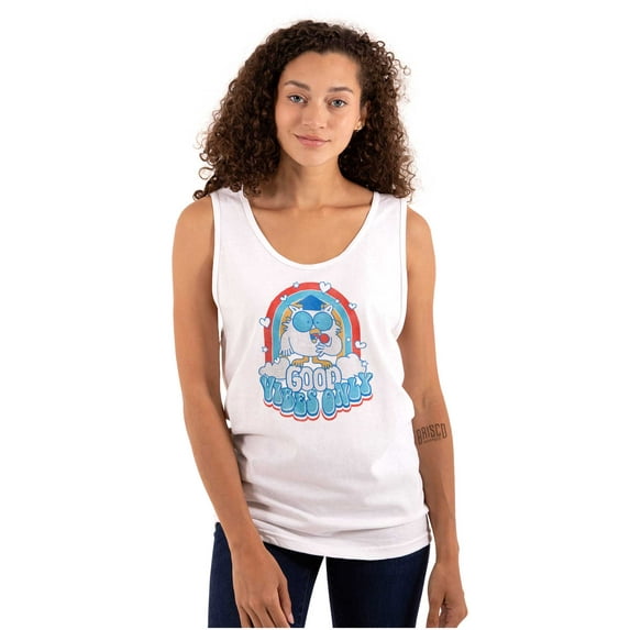 Vintage Nostalgia Tootsie Owl Quote Tank Top Tee Shirt Women Brisco Brands S