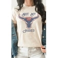 thumbnail image 1 of Vintage Not My First Rodeo Western Graphic Tee T-Shirt, 1 of 4