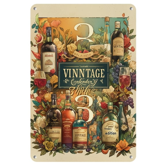 Vintage Novelty Sign for Home Wall Decor, Ideal Bedroom and Bathroom Gift, Home Theme 1pcs