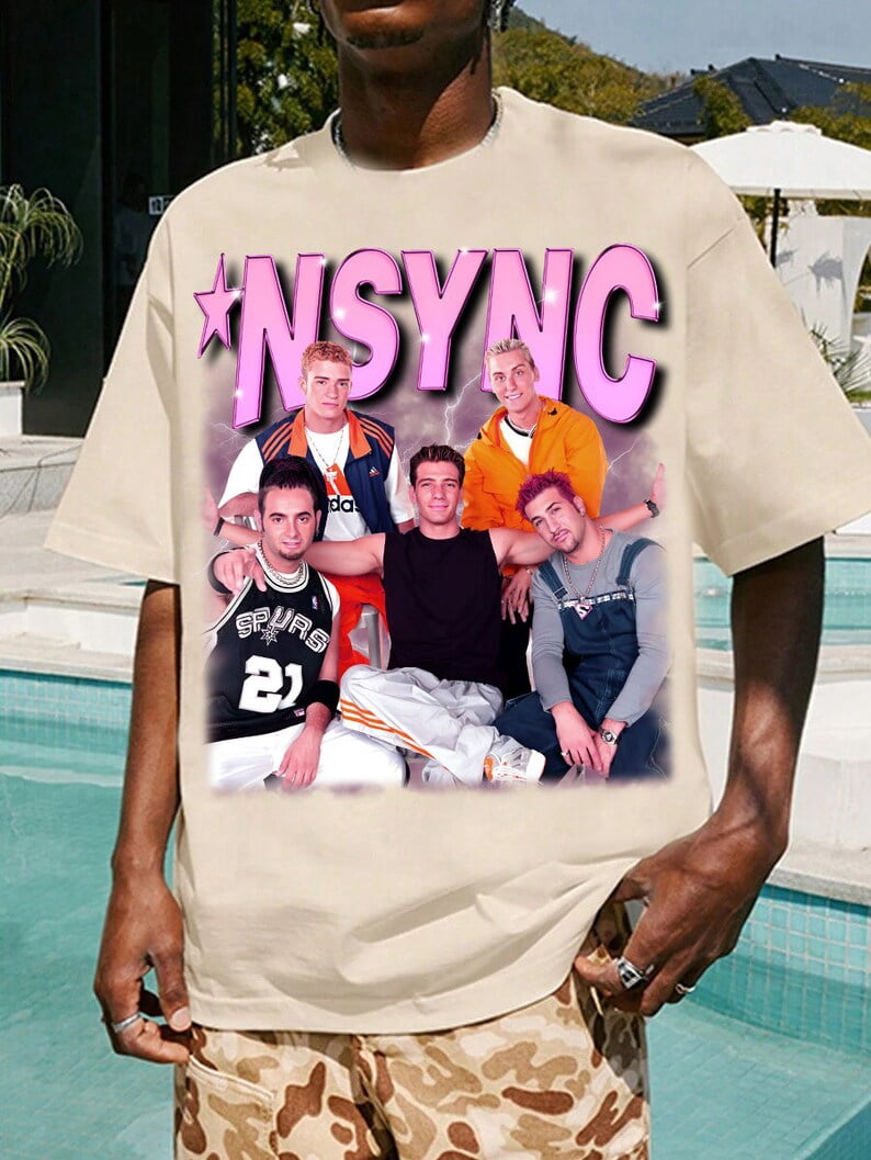 Vintage Nsync Bootleg Graphic T-shirts, Retro Nsync , Nsync Gifts 