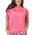 thumbnail image 1 of Vintage Numerical Design in Red 867 - 5309, Crunchberry Comfort Colors T-Shirt, Medium, 1 of 3