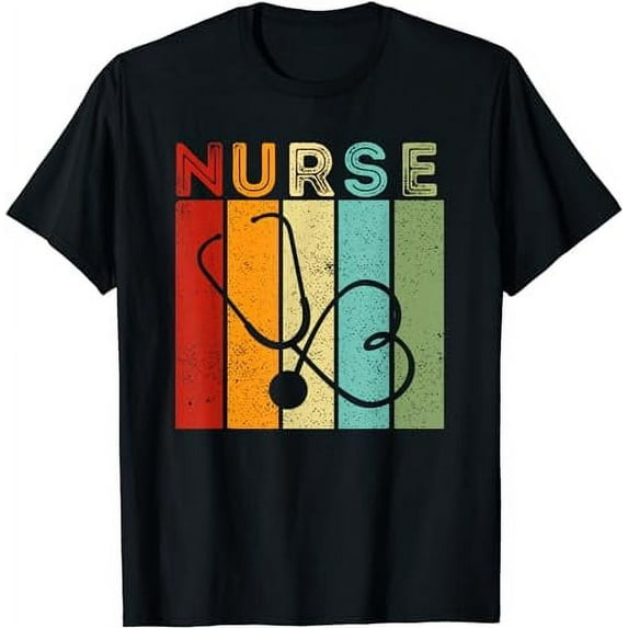 Vintage Nurse Retro RN Nursing Student Graduation Men Women T-Shirt