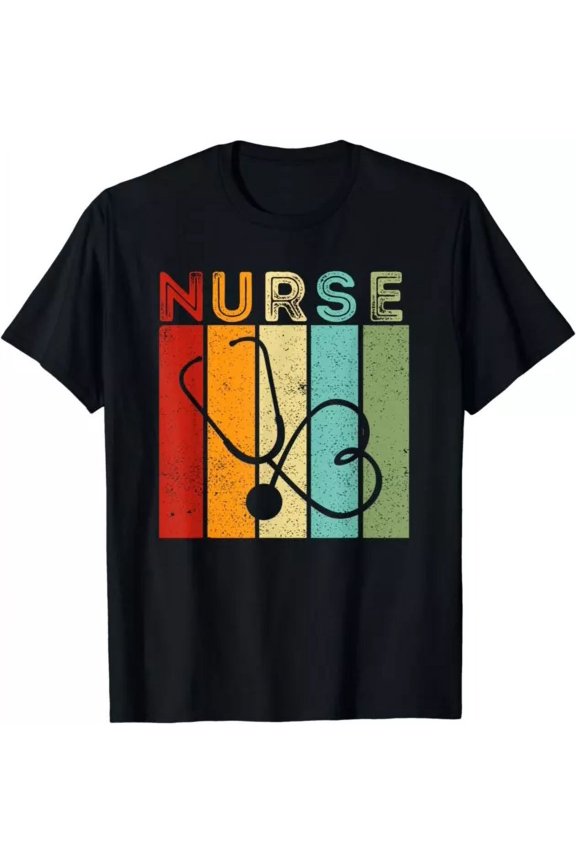 Vintage Nurse Retro Rn Nursing Student Graduation Men Women Gift T-Shirt Unisex S-5XL Hot Trending Shirt, Vintage Birthday Gift