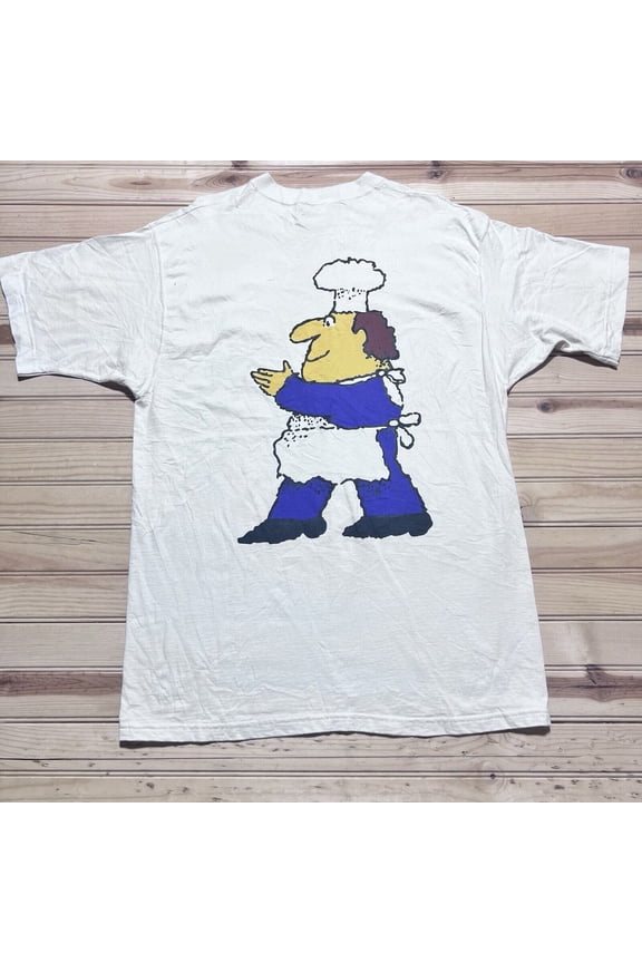 Vintage O’Charley’s Restaurant Cartoon Advertising Promo Shirt Size Large "Cartoon Network Size S Shirts for Men