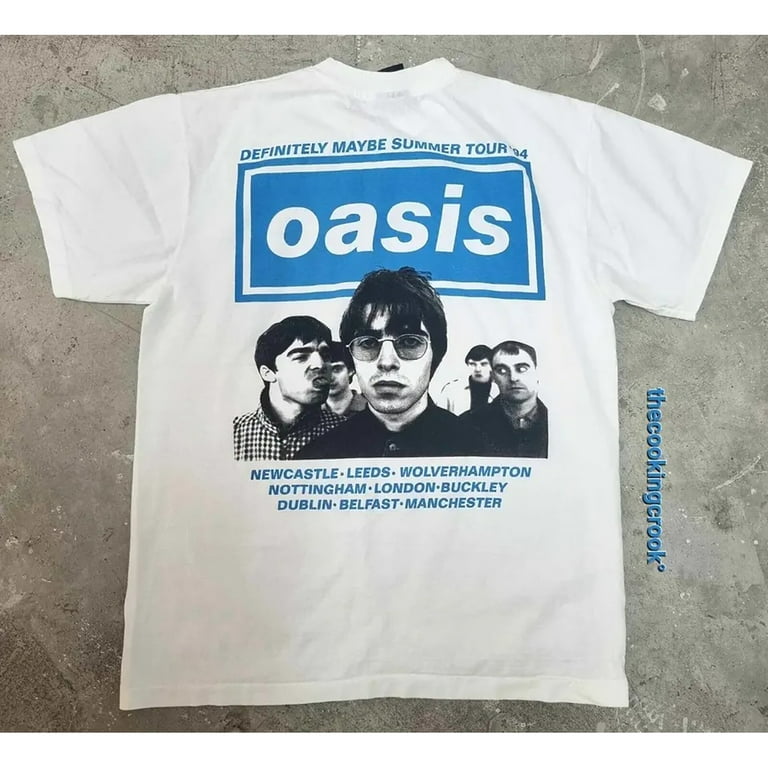 Vintage oasis shirt hotsell