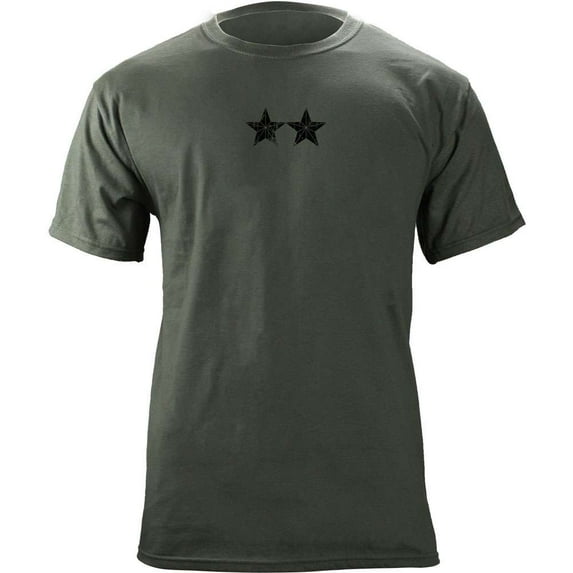 Vintage Officer Rank O-8 Major General / Rear Admiral Veteran T-Shirt