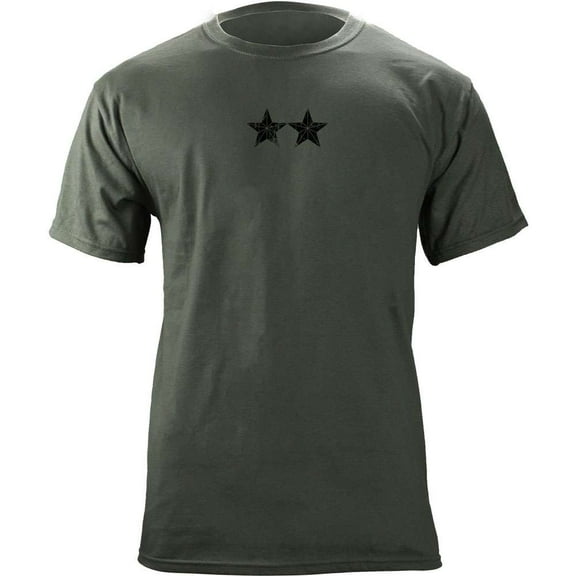 Vintage Officer Rank O-8 Major General / Rear Admiral Veteran T-Shirt