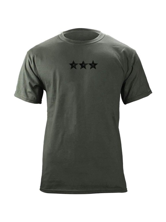 Vintage Officer Rank O-9 Lieutenant General / Vice Admiral Veteran T-Shirt