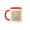 thumbnail image 1 of Vintage Ohio Optician Sign, 15oz Two-Tone Red Mug, 1 of 7