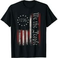 thumbnail image 1 of Vintage Old American Flag Patriotic 1776 We The People Usa T-Shirt Unisex S-5XL Hot Trending Shirt, Vintage Birthday Gift, 1 of 2