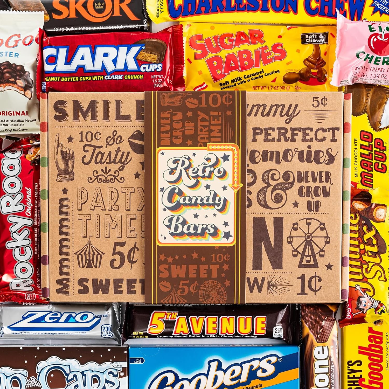 Vintage Old Fashioned Retro Candy Bars Assortment PERFECT Throwback