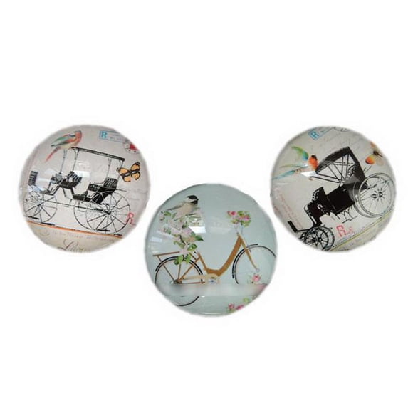 Vintage Old-fashioned Magnets for Whiteboard, Random Style - Set of 3