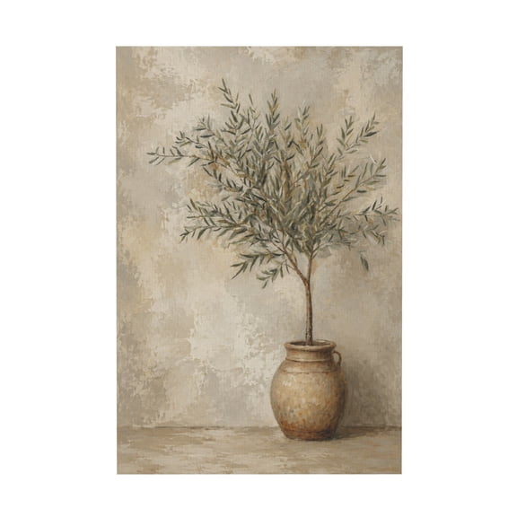 Vintage Olive Tree Botanical Still Life Canvas Wall Art For Bedroom Living Room Office 12*18in