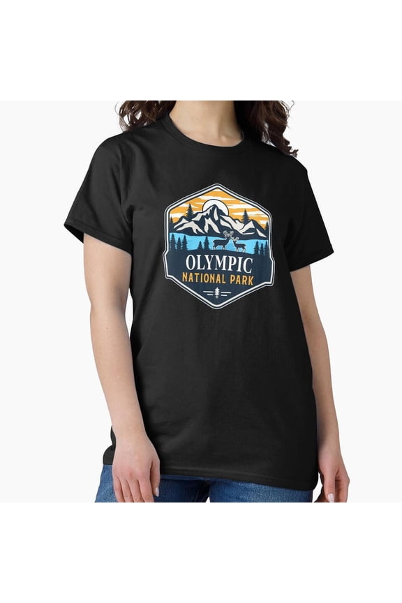 Vintage Olympic National Park Classic T-Shirt T-Shirt - Perfect T-Shirt For Everyone