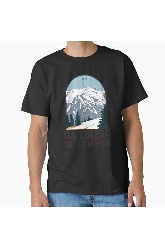 Vintage Olympic National Park Washington Classic T-Shirt T-Shirt - Perfect T-Shirt For Everyone