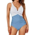 thumbnail image 1 of Vintage One Piece Swimsuit Sexy Printed Swimming Suit for Women Summer Monokini Swimwear Bathing Suits Boho Ladies Swimsuits, 1 of 8