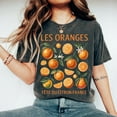 thumbnail image 1 of Vintage Orange Fruit T-Shirt for Women, Aesthetic Citrus Graphic Tee, Retro Foodie Art Shirt for Fruit Lovers, 1 of 5