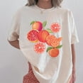 thumbnail image 1 of Vintage Orange Shirt, Art Graphic Fruit Shirt, Pastel Drawing Oranges Shirt, Foodie Vintage Graphic Shirt, Aesthetic Fruit Shirt, Citrus, 1 of 5