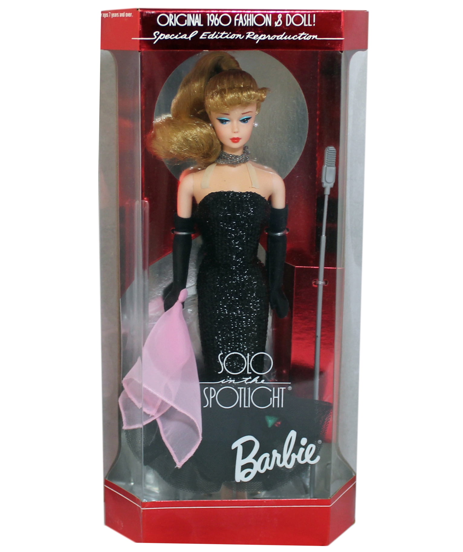 Mattel 1994 Solo in the Spotlight Reproduction Barbie Doll