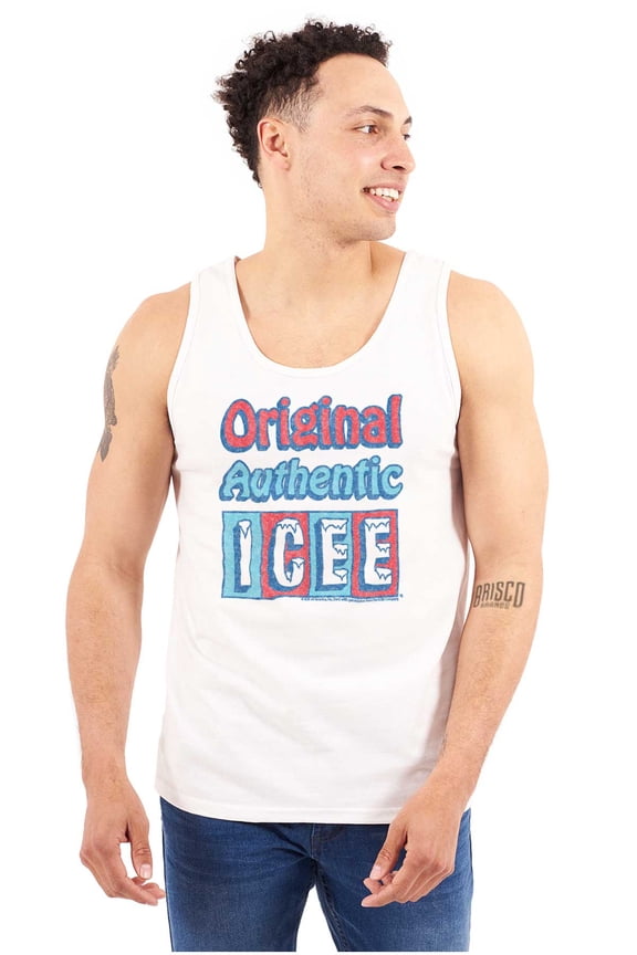 Vintage Original ICEE Drink Logo Tank Top T Shirts Men Women Brisco Brands S