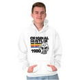 thumbnail image 1 of Vintage Original Hustler PACMAN Game Unisex Plus Size Hoodie Brisco Brands 4X, 1 of 5