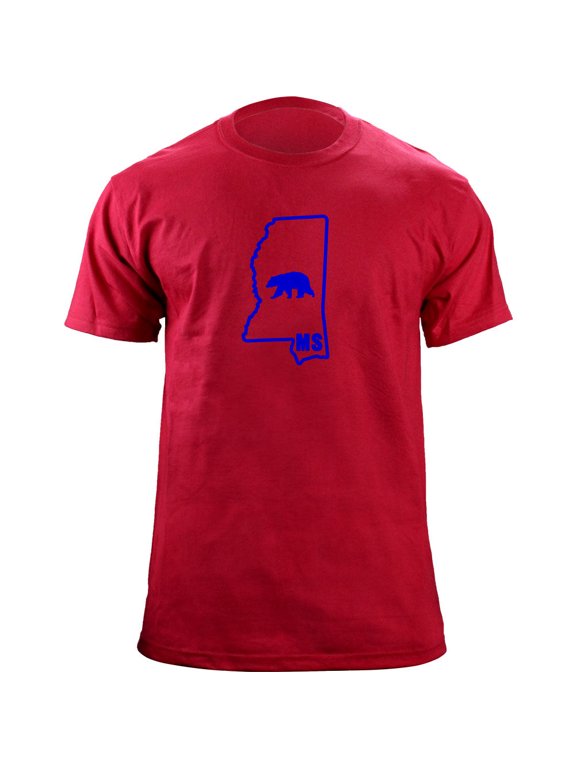 Vintage Original I Bear Mississippi University Style State T-Shirt