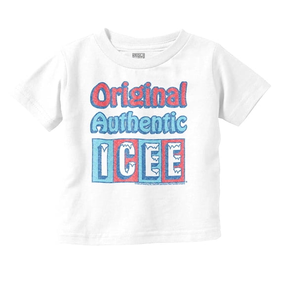 Vintage Original ICEE Drink Logo Toddler Boy Girl T Shirt Infant Toddler Brisco Brands 18M