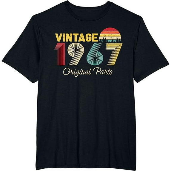 Vintage Original Parts 1967 Cool Men and Women 56th Bday T-Shirt