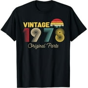 Vintage Original Parts 1978 Cool Men and Women 45th Bday T-Shirt