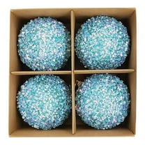 Vintage Ornaments for Christmas Tree - 4Pcs Christmas Tree 8cm Ball Bauble Hanging Home Party Ornament Decor Christmas Decorations