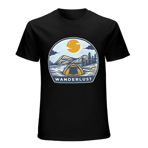 Vintage Outdoor Adventure T-Shirt Men's Retro Nature Explorer Tee