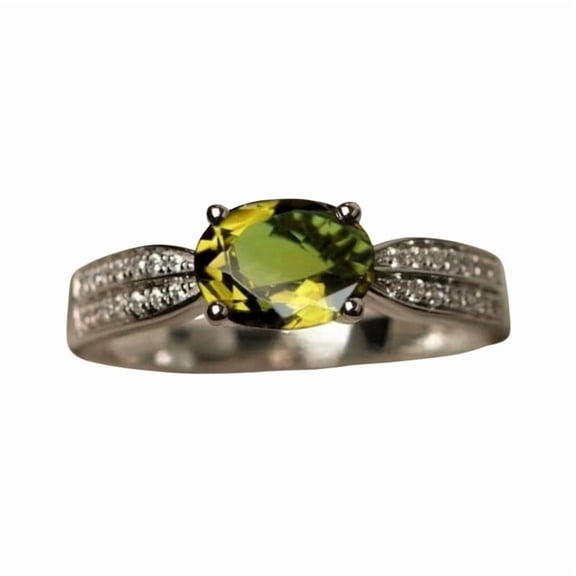 Vintage Oval Cut Color-Changing Sultanite Gemstone Ring Sterling Silver Unique Colour-Shifting Gemstone Ring Timeless Design for Collectors and Handcrafted Jewelry Gold 11