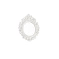 thumbnail image 1 of Vintage Oval Mini Picture Frame 2.72in Decorative Embossed Plastic Photo Frame for Desk Wall Display, Small Retro Baroque Style Ornament for Home Craft Decor, 1 of 5
