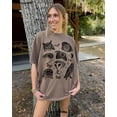 thumbnail image 1 of Vintage Owls And Moon Tshirt Bird Nerd Shirt Insect Moth Indie Graphic Tee Owl Lover 90S Wildlife Shirt Granola Girl Camping Clothes SWEATSHIRT All Size S-5XL, 1 of 5